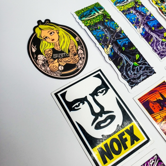 90s/2000s/Y2K Alt/Rock Pop Punk Music Bands (10) Sticker Lot Slipknot 311 Blink - Picture 6 of 14